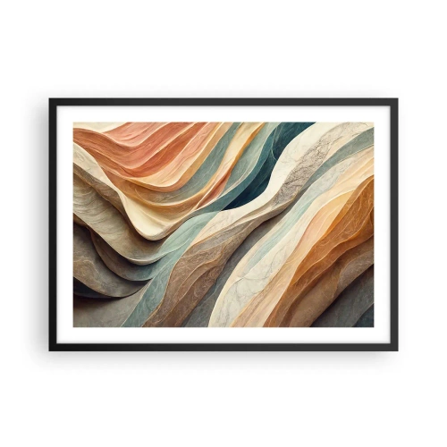 Plakat i sort ramme - Øjeblikke før forandring - 70x50 cm