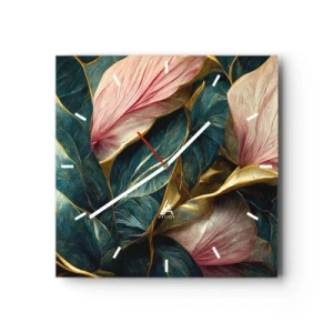 Vægur, Uret - Naturlig elegance og stil - 40x40 cm