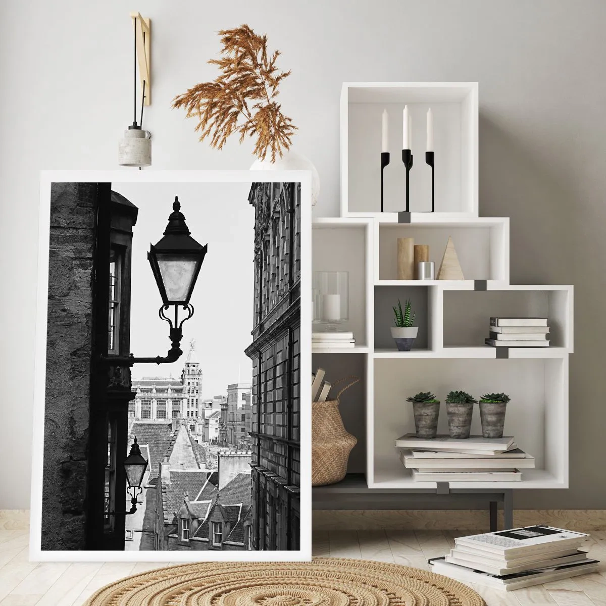 Plakat - Historien om Edinburgh - 40x50 cm