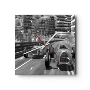 Vægur, Uret - Der var engang i Monte Carlo - 40x40 cm