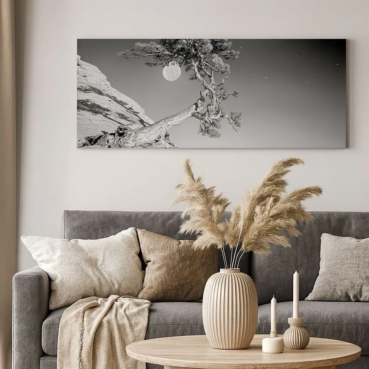 Lærredstryk - Billede på lærred - Den sejrrige kriger - 100x40 cm