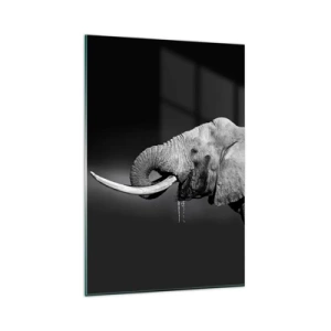 Billede på glas - Ja, det er godt nu - 80x120 cm