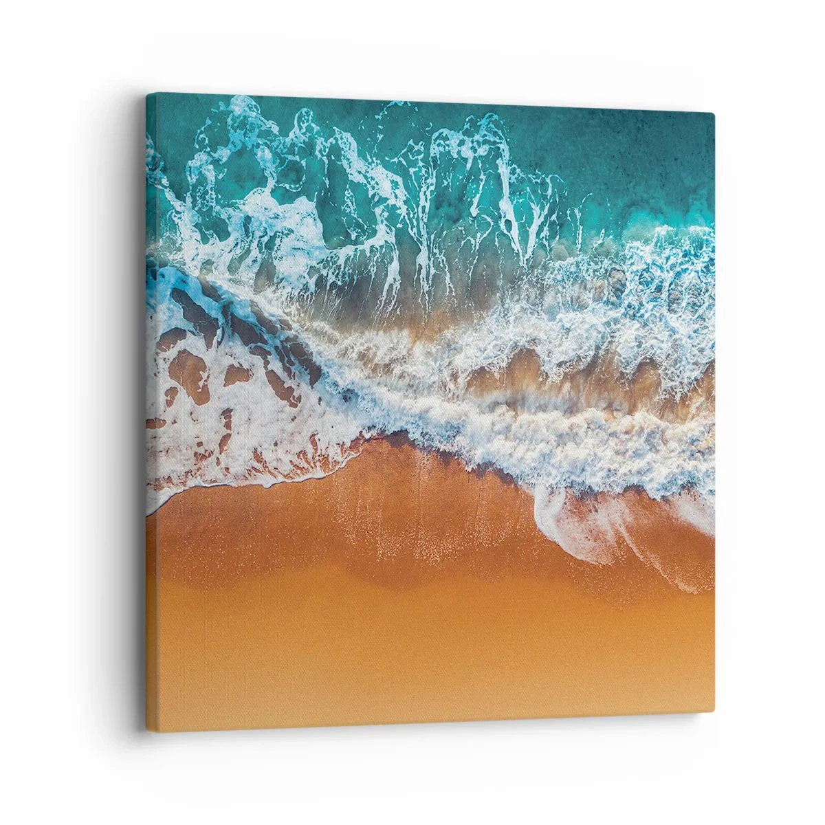 Lærredstryk - Billede på lærred - Altid i tandem - 30x30 cm