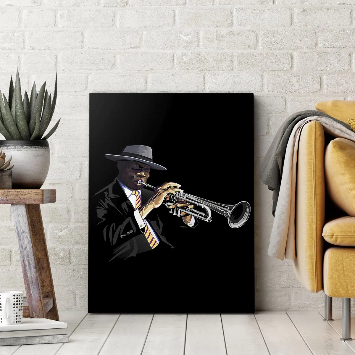 Lærredstryk - Billede på lærred - Gammeldags charme - 50x70 cm