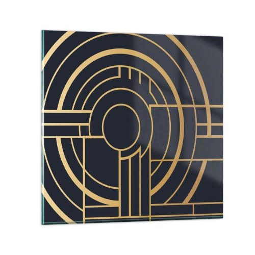 Billede på glas - At vende tingene på hovedet - 30x30 cm