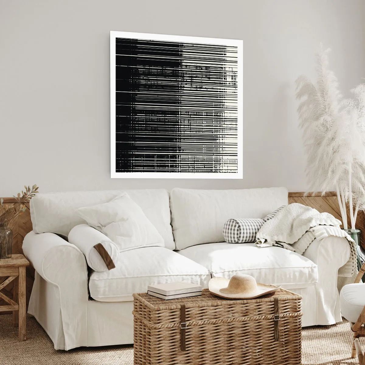 Plakat - Bølger og vibrationer - 50x50 cm