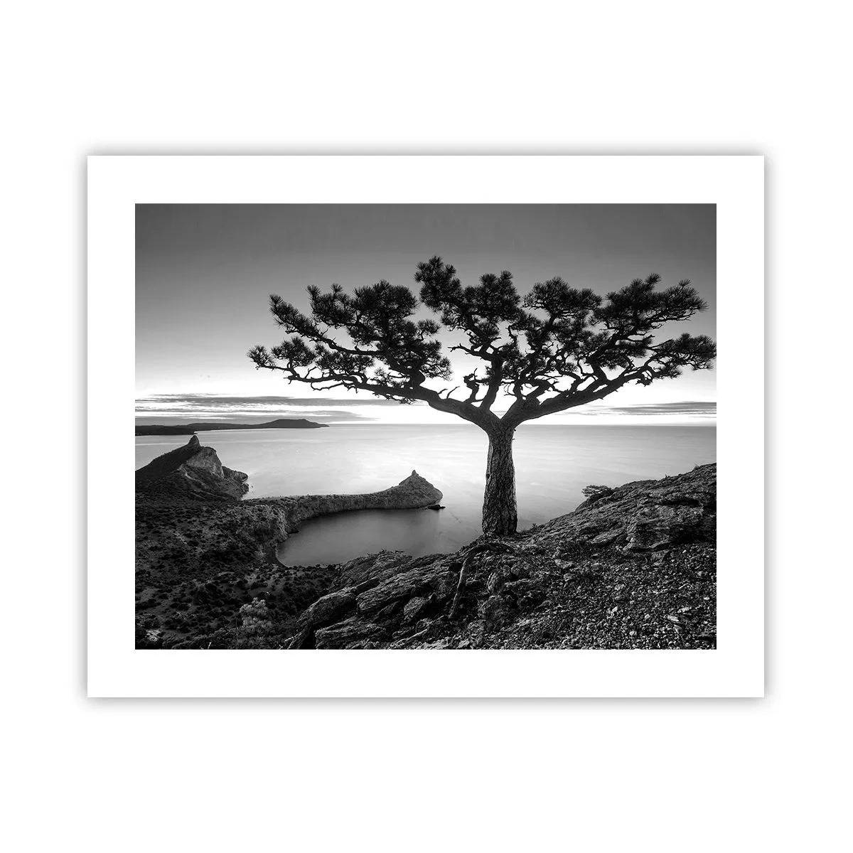 Plakat - Fred hele vejen til horisonten - 50x40 cm