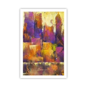 Plakat - Metropolitansk sammensætning - 61x91 cm