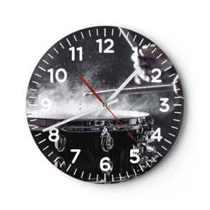 Vægur, Uret - Musikkens puls - 40x40 cm