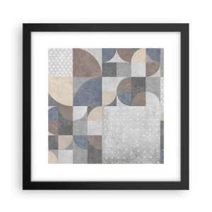 Plakat i sort ramme - Keramisk fantasi - 30x30 cm
