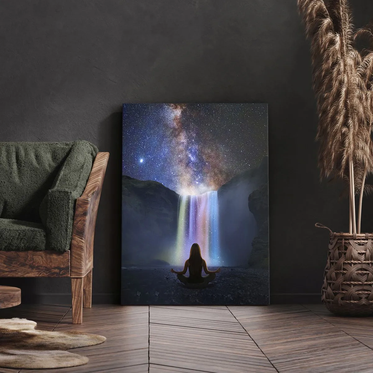 Lærredstryk - Billede på lærred - Absolut harmoni - 50x70 cm