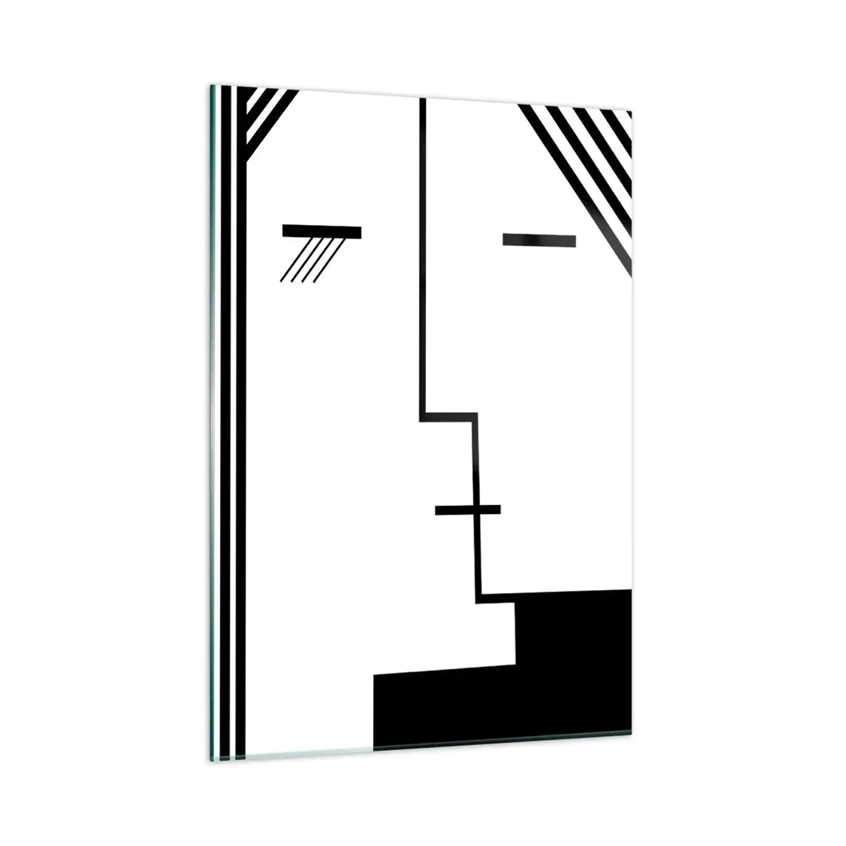 Billede på glas - Bare et kys - 50x70 cm