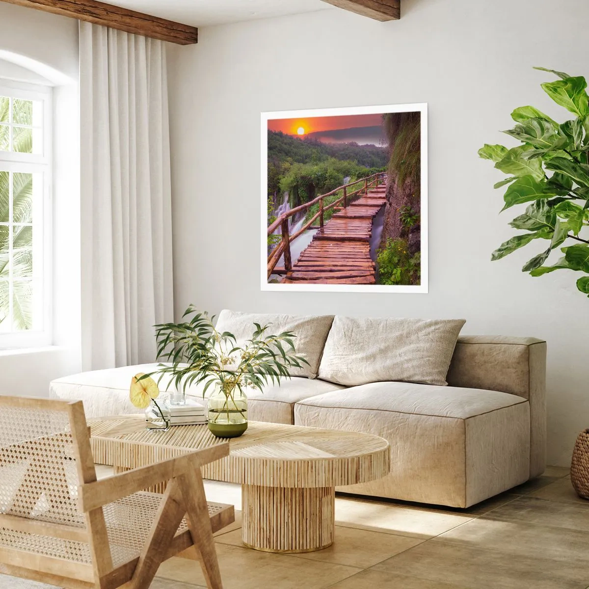 Plakat - En utrolig skønhed - 50x50 cm