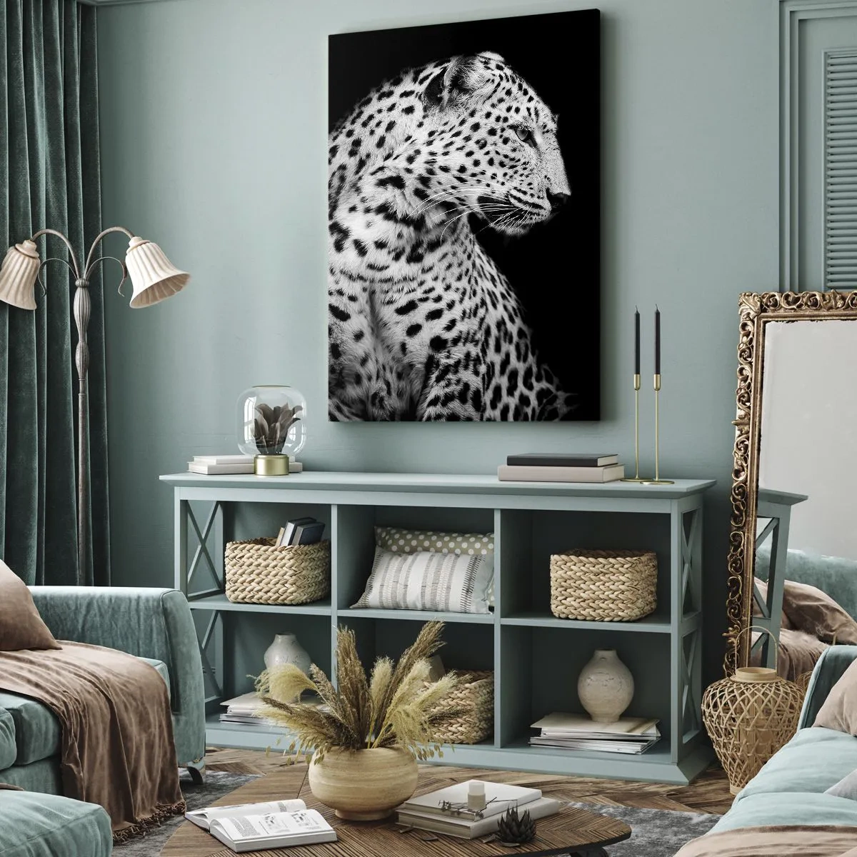 Lærredstryk - Billede på lærred - Den rigtige profil er perfekt! - 50x70 cm