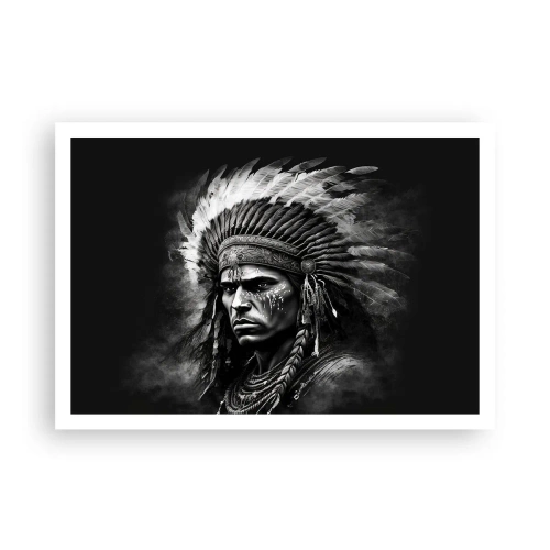 Plakat - Leder og kriger - 100x70 cm