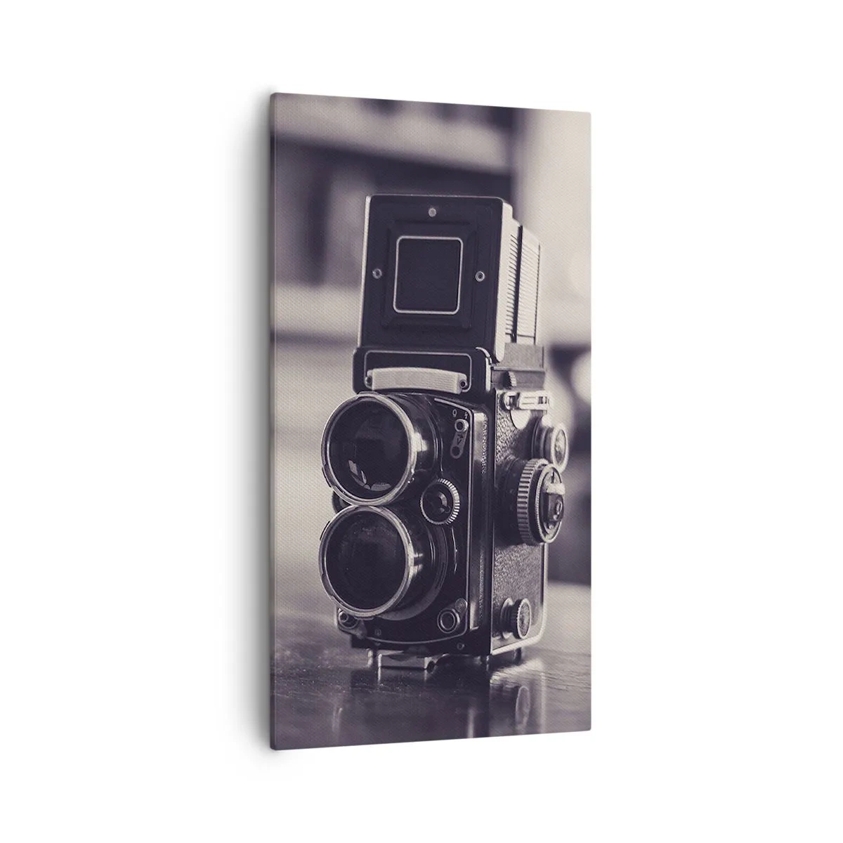 Lærredstryk - Billede på lærred - Magien i et gammelt fotografi - 55x100 cm