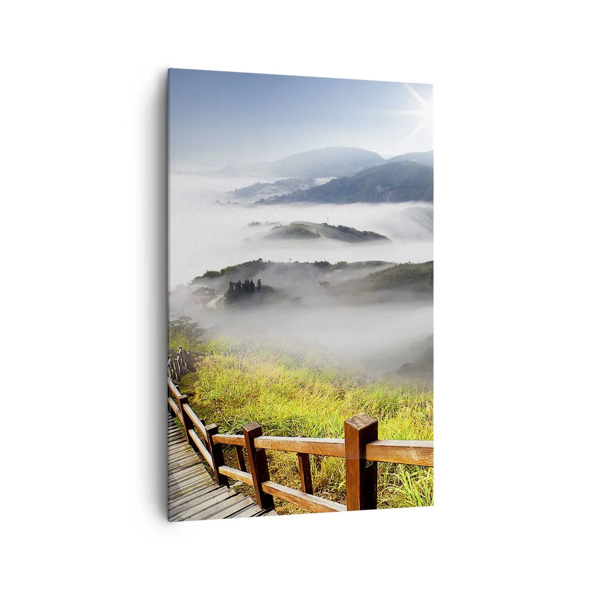 Lærredstryk - Billede på lærred - Vævet mod blænding og tåge - 80x120 cm