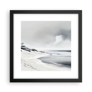 Plakat i sort ramme - Altid sammen - 30x30 cm