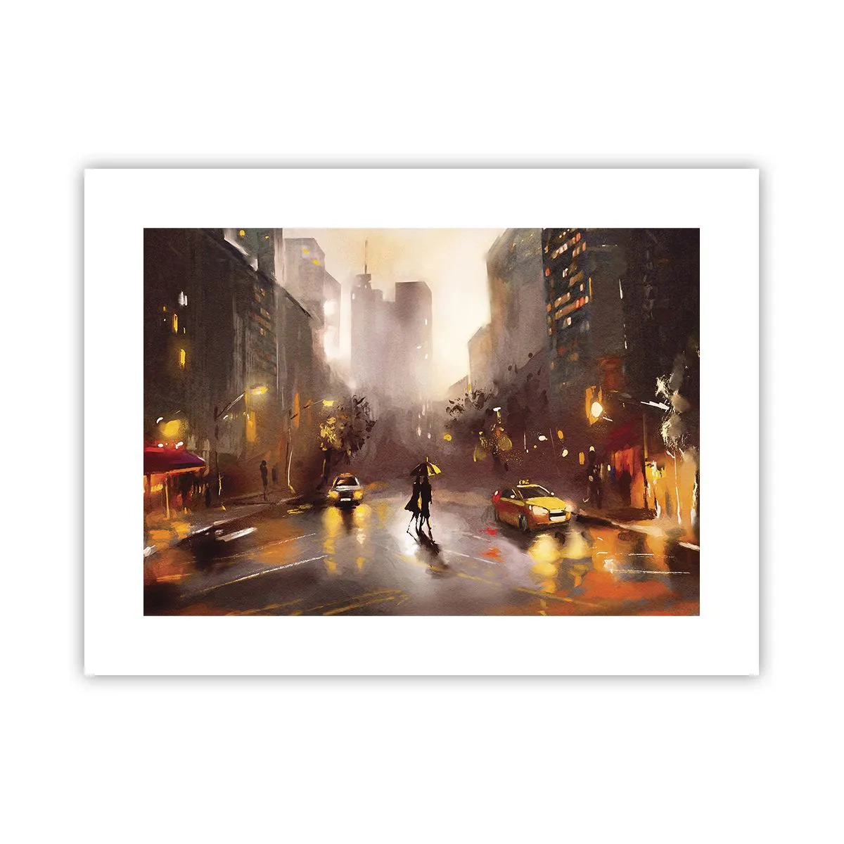 Plakat - Til New Yorks lys - 40x30 cm