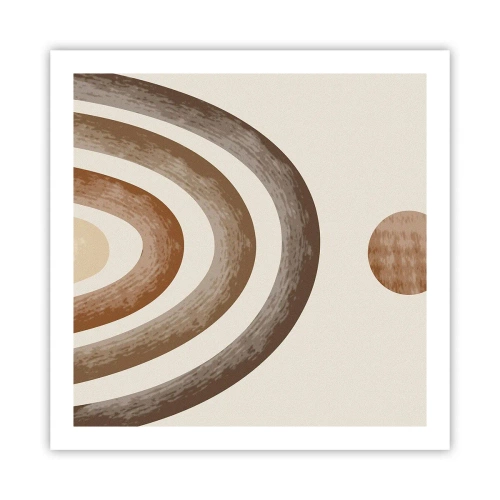 Plakat - I en galakse langt, langt væk - 60x60 cm