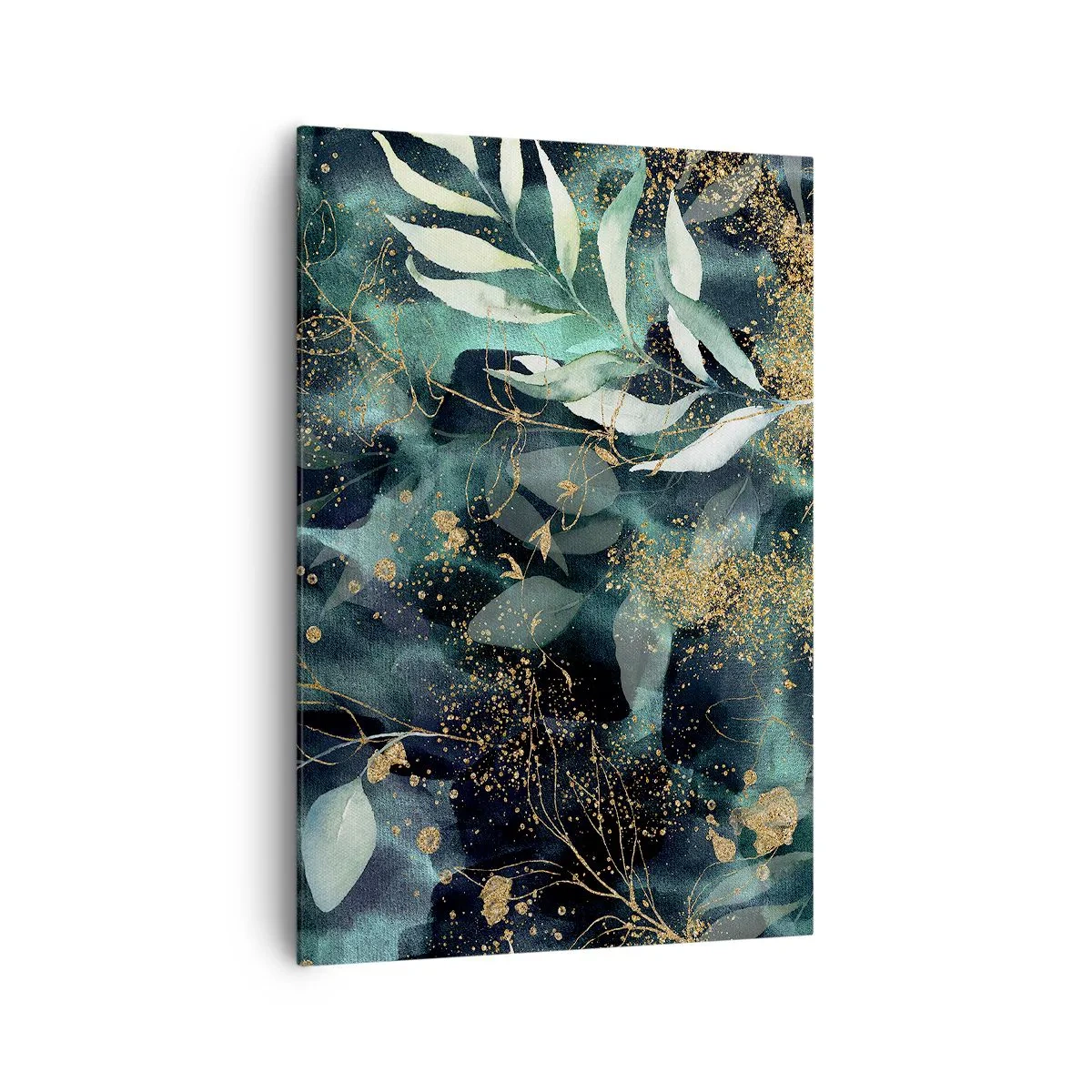 Lærredstryk - Billede på lærred - Fortryllet have - 70x100 cm