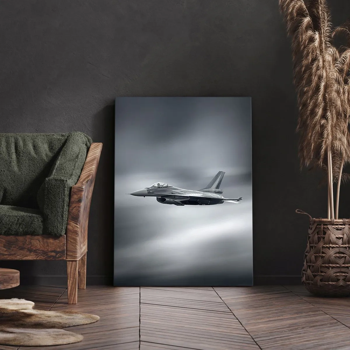 Lærredstryk - Billede på lærred - Vil du tage udfordringen op? - 50x70 cm