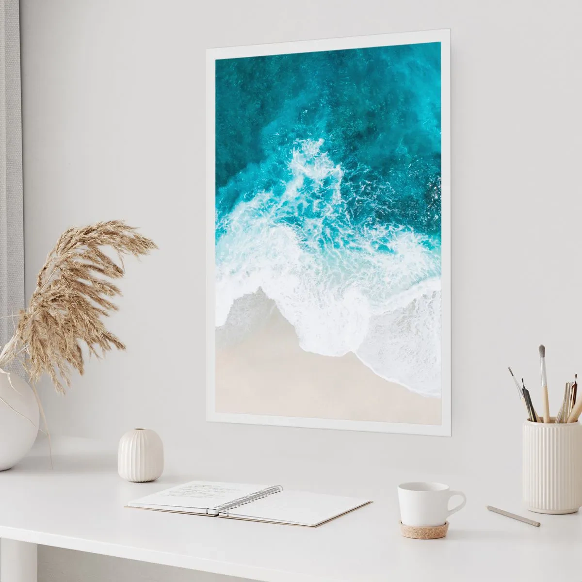 Plakat - Naturlig kærtegn - 40x50 cm