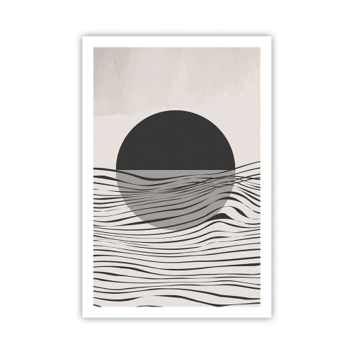 Plakat - Halvkomposition - 61x91 cm
