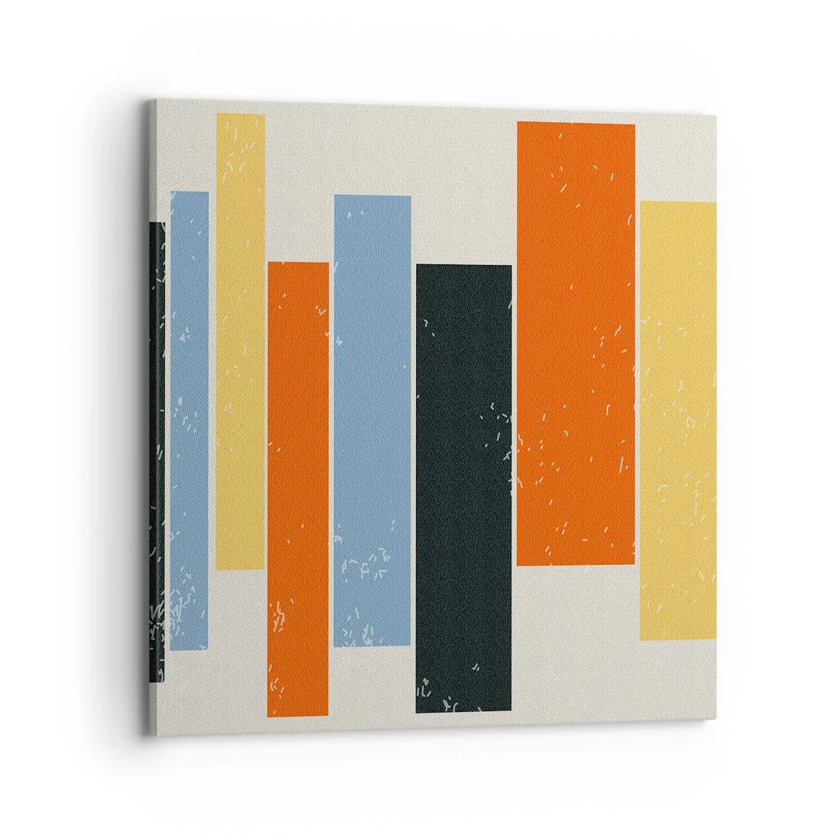 Lærredstryk - Billede på lærred - Optagelse af musik - 70x70 cm