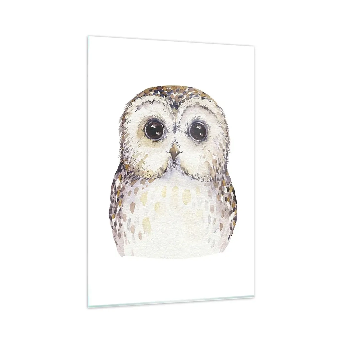 Billede på glas - Se mig i øjnene - 80x120 cm