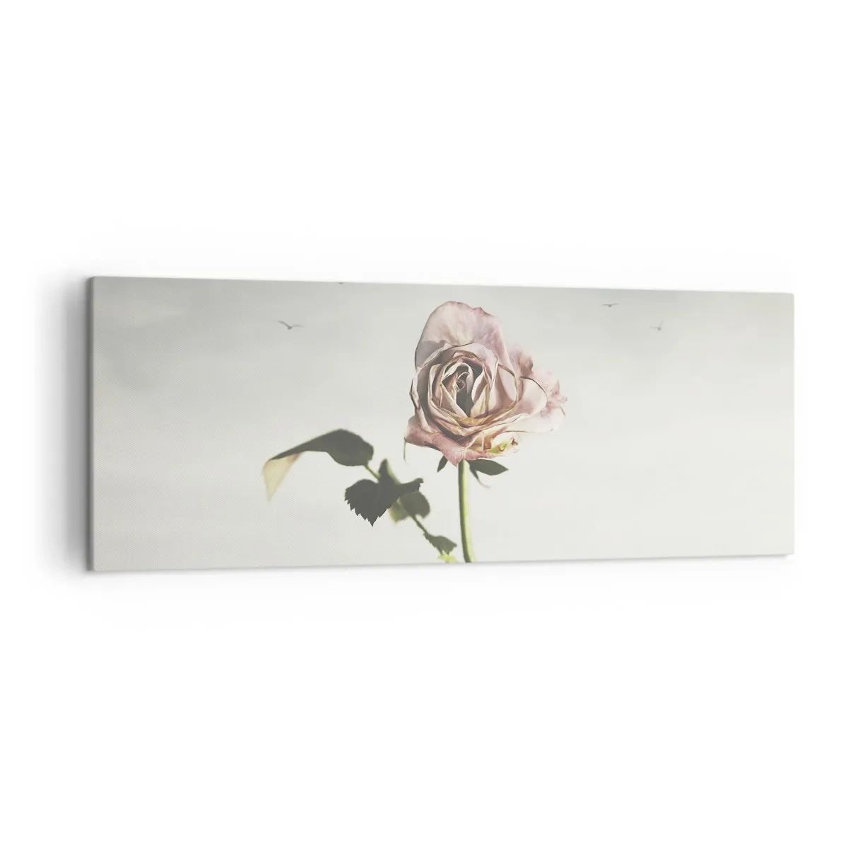 Lærredstryk - Billede på lærred - Velkomst til foråret - 140x50 cm