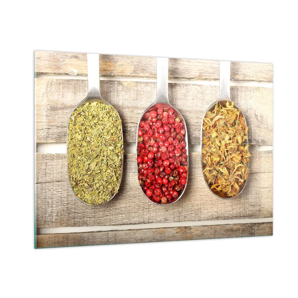 Billede på glas - Magi i køkkenet - 100x70 cm