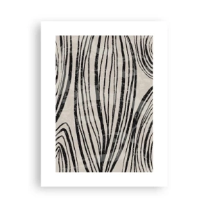 Plakat - Et spild af linjer - 30x40 cm