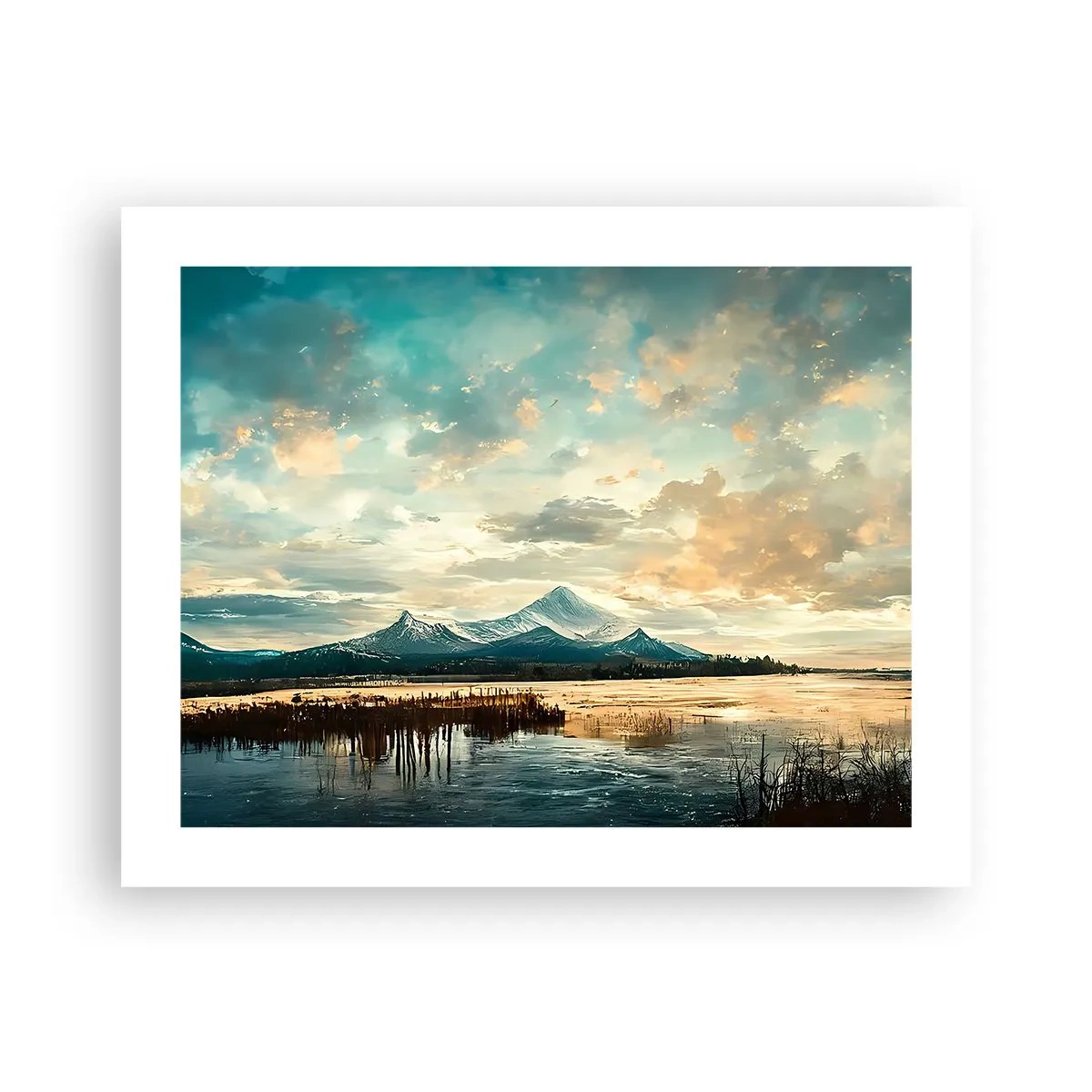 Plakat - Under himlens beskyttelse - 50x40 cm