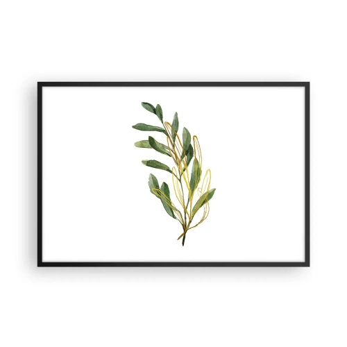 Plakat i sort ramme - Alt, hvad der er godt - 91x61 cm