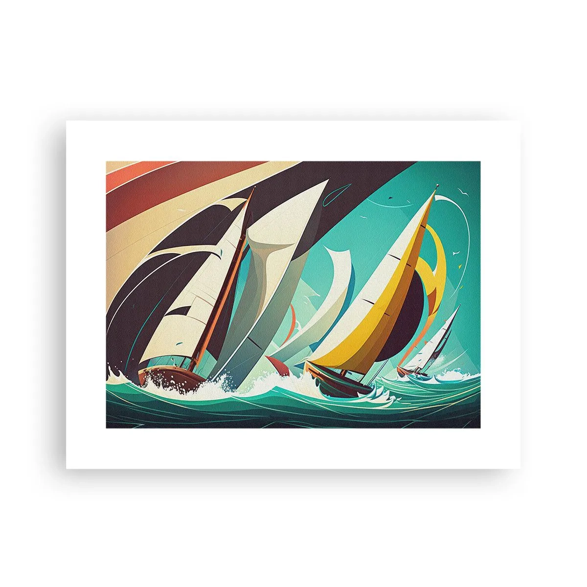 Plakat - Tæt på og personligt med elementerne - 40x30 cm