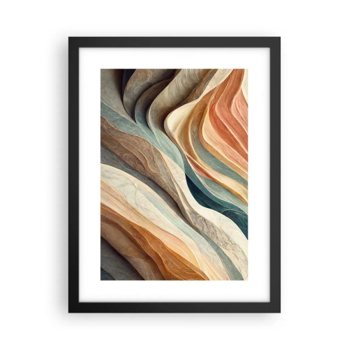 Plakat i sort ramme - Øjeblikke før forandring - 30x40 cm