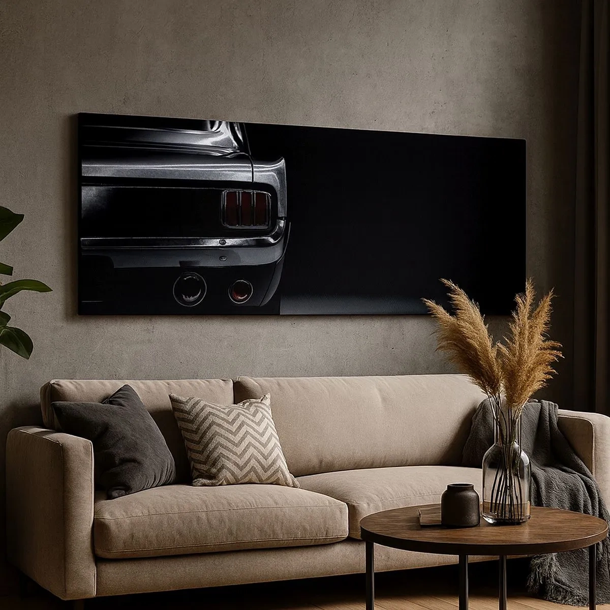 Lærredstryk - Billede på lærred - Klassisk charme - 100x40 cm