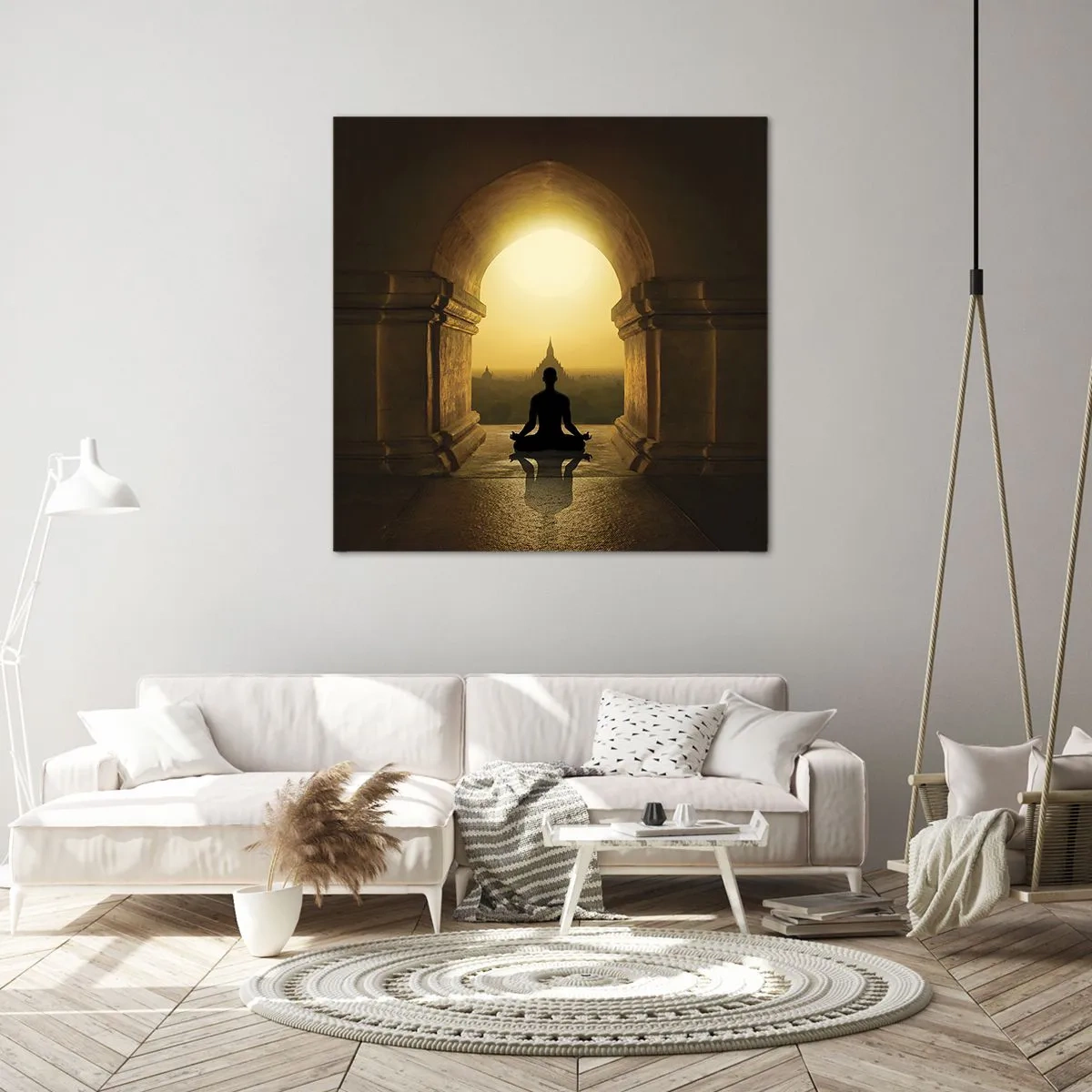 Lærredstryk - Billede på lærred - Fuldkommen harmoni - 50x50 cm