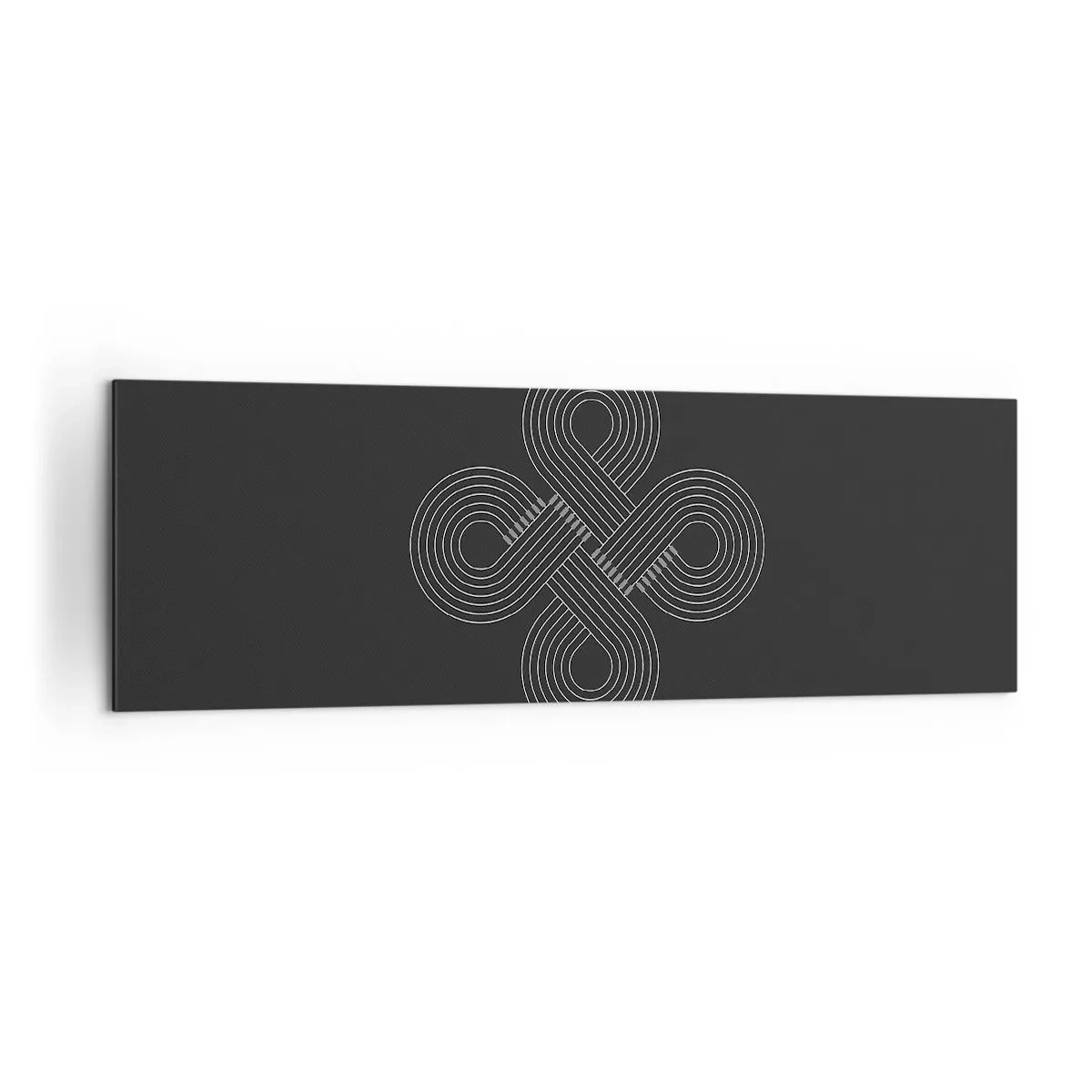 Lærredstryk - Billede på lærred - I den keltiske ånd - 160x50 cm