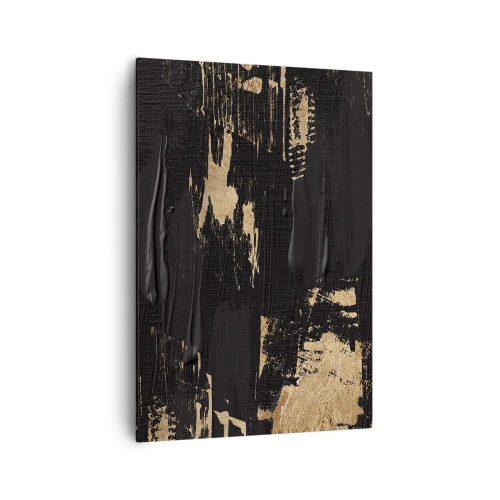 Lærredstryk - Billede på lærred - Et spor af berøring - 70x100 cm