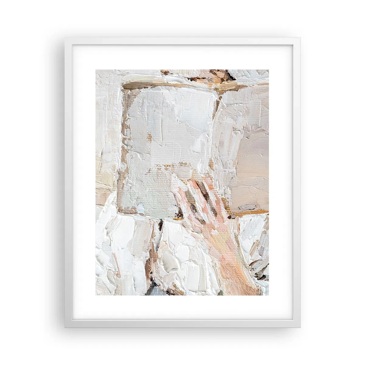 Plakat i hvid ramme - I en anden verden - 40x50 cm