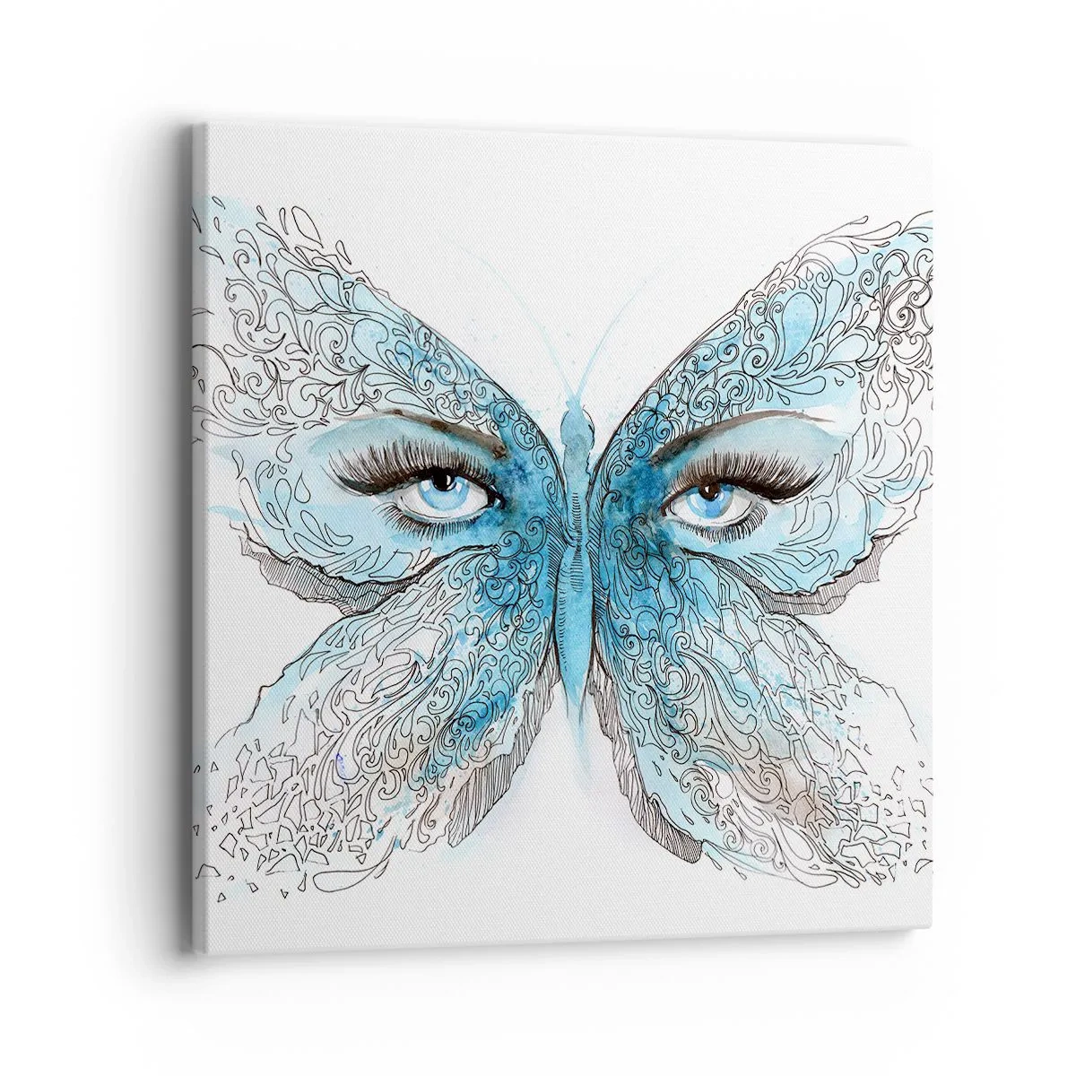 Lærredstryk - Billede på lærred - Eros bedemantis - 40x40 cm