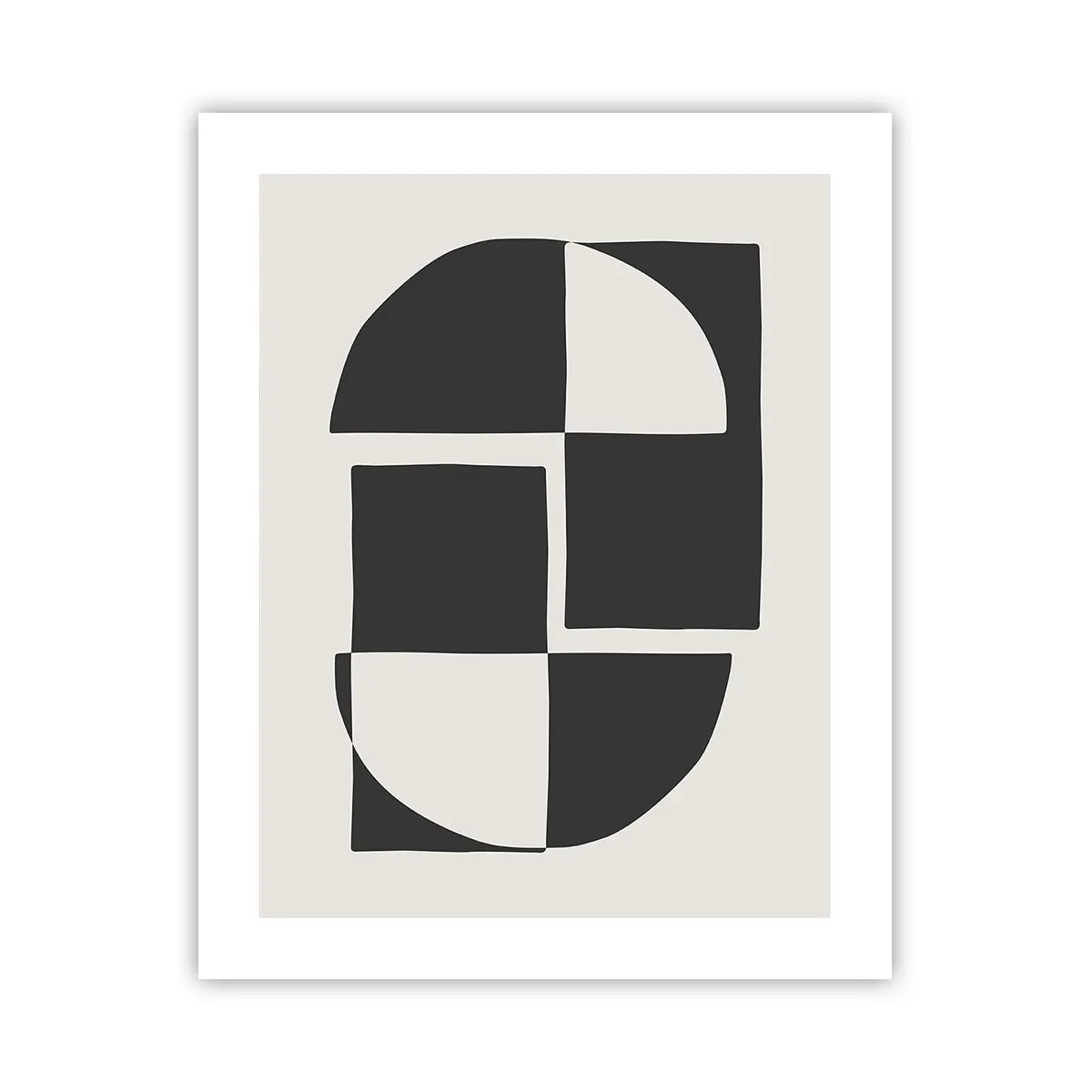 Plakat - Antitese - syntese - 40x50 cm