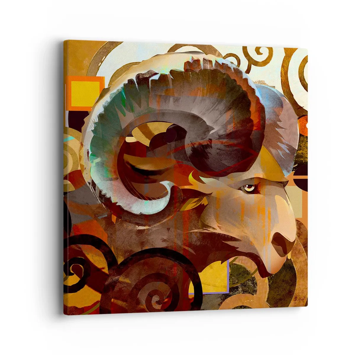 Lærredstryk - Billede på lærred - Magier - religioner - ritualer - 40x40 cm