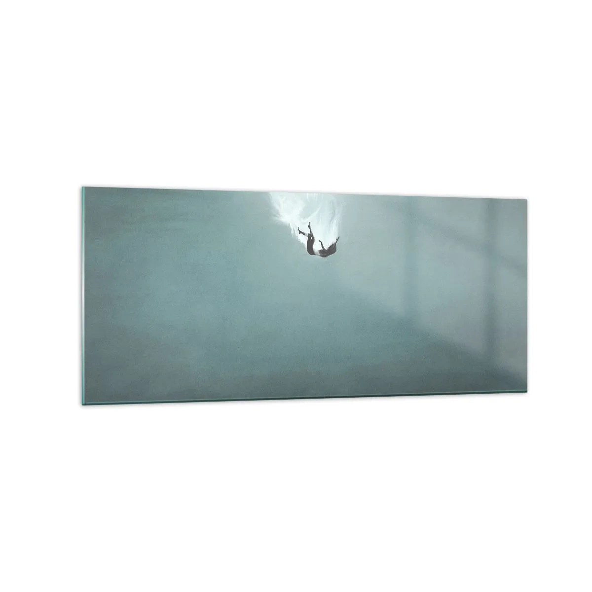 Billede på glas - I havets favntag - 120x50 cm