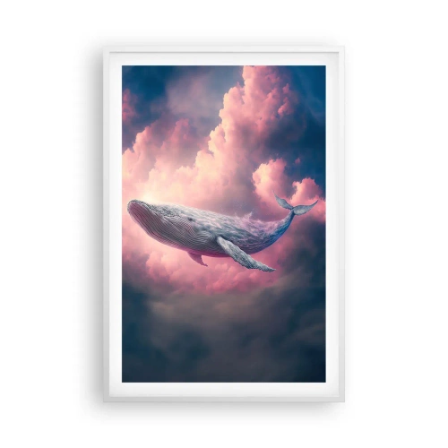 Plakat i hvid ramme - Tør dine øjne - 61x91 cm