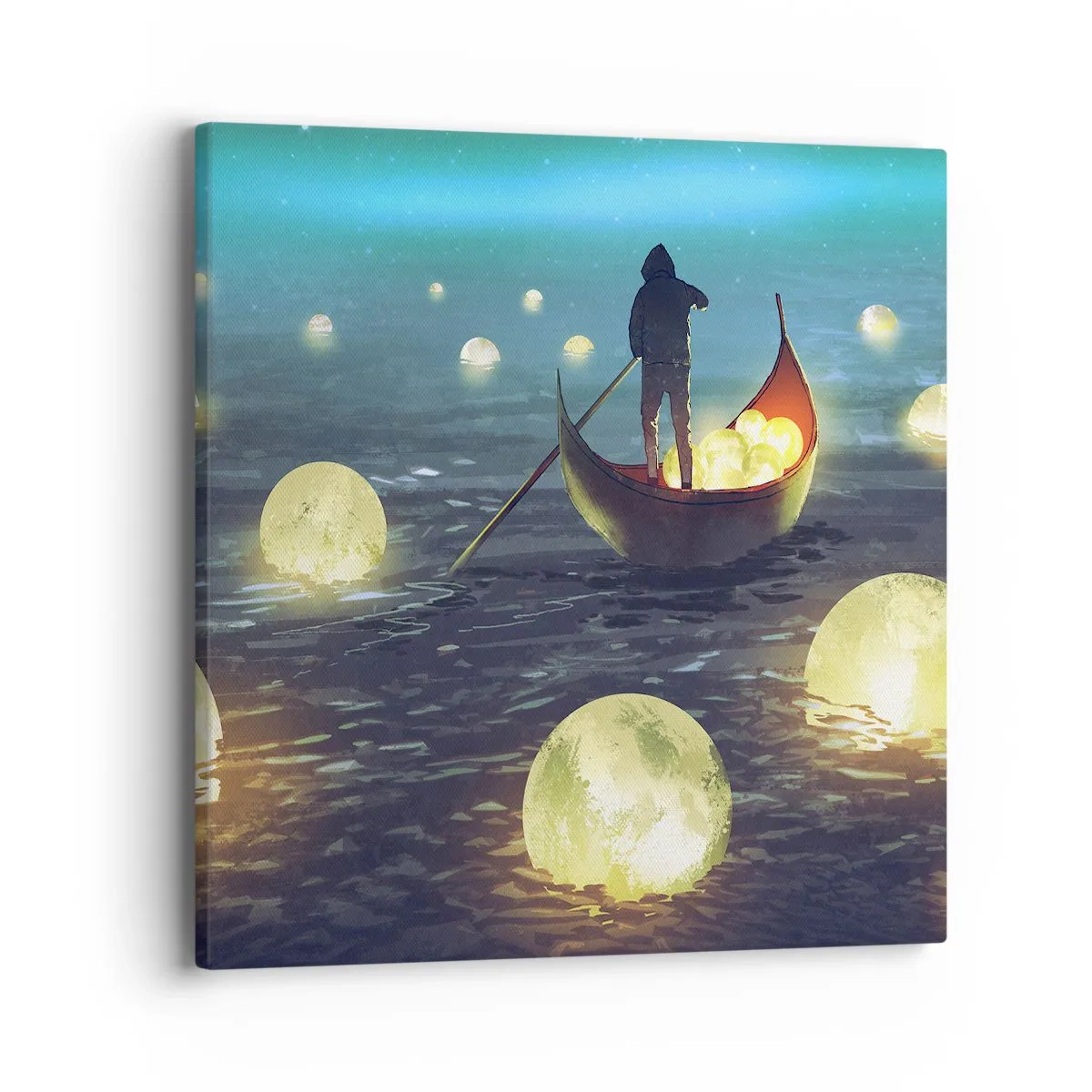 Lærredstryk - Billede på lærred - Ting, som filosoffer aldrig har drømt om - 40x40 cm