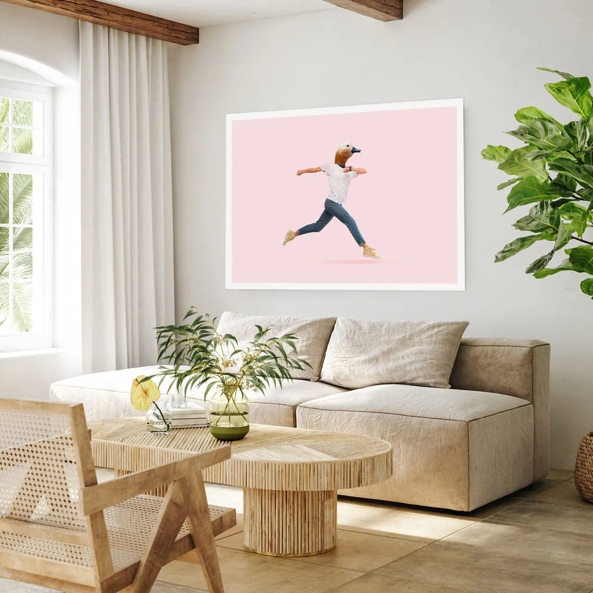 Plakat - En knivspids absurditet - 100x70 cm