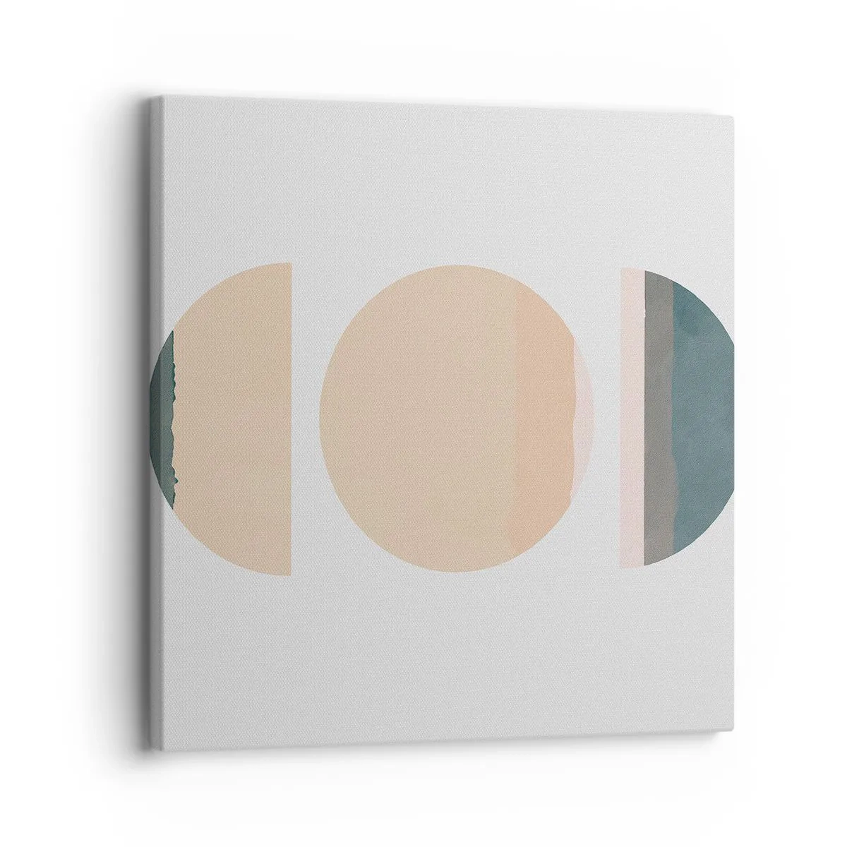 Lærredstryk - Billede på lærred - Hjul for hjul - 30x30 cm